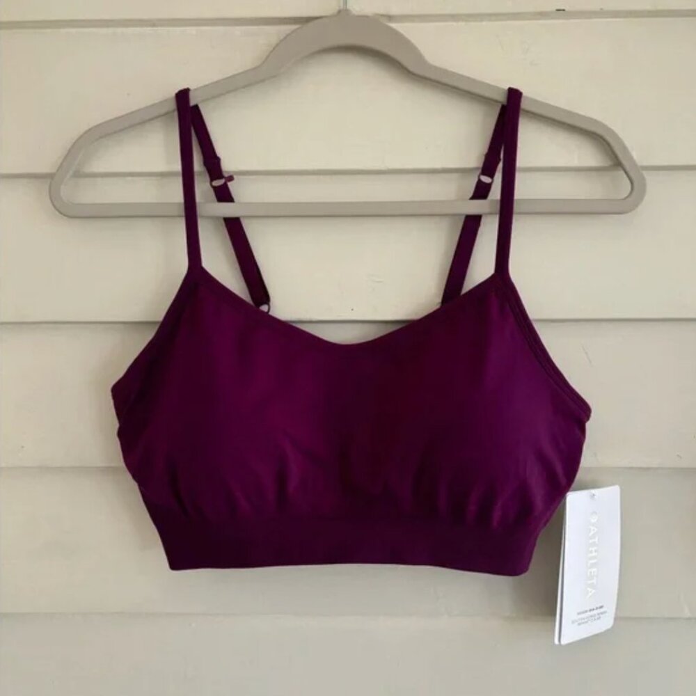 Athleta Renew Bra Purple Size Medium New With Tags